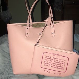 Reversible Coach City tote